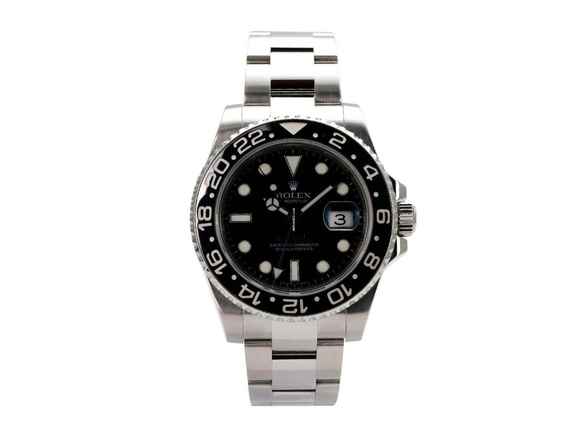  Rolex GMT-Master II Edelstahl Ref. 116710LN 