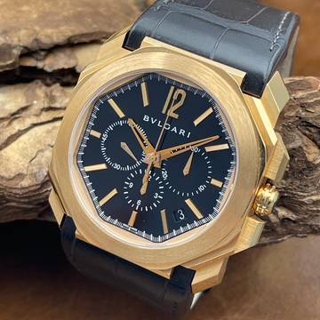 Bulgari Octo Octo Velocissimo Chronograph - NEUWARE - FULLSET 2021 - Ref. 102115