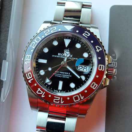  Rolex GMT-Master II 126710 BLRO GMT-Master II Pepsi OYSTER NEU 2026 Letzte Serie aus 2026 ! gegen Aufpreis mit Jubi Band ! 