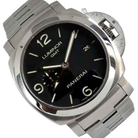  Panerai Luminor 1950 3 Days GMT Automatic 44MM GMT PAM00329 automatic Full Set 