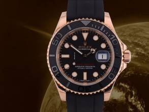 Thumbnail von Rolex Yacht-Master 40 Ref. 116655 Like New 2017 Rose Gold 40mm Oysterflex Full Set