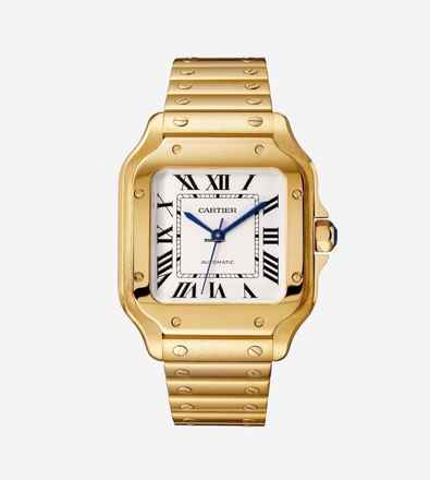  Cartier Santos Medium Yellowgold WGSA0030 - New - Fullset 2026 