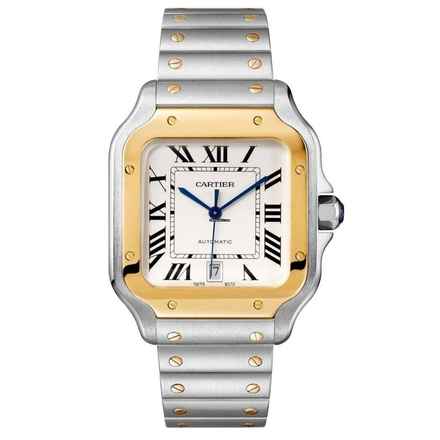  Cartier Santos De Cartier Steel Gold Large W2SA0009 - New - Fullset 2026 