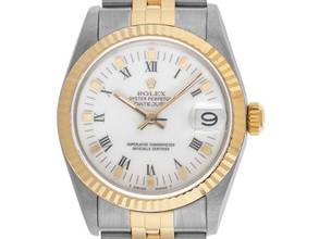 Thumbnail von Rolex Datejust 31 Medium Ref.68273 1985 Full Set sehr gut Vintage Datejust Medium
