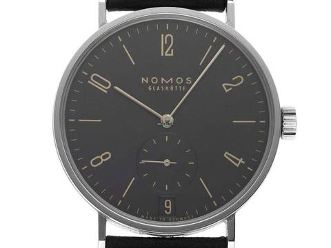 NOMOS Tangomat Ruthenium Glashütte Tangomat Datum Ref.604 Bj.2020 Full Set Original Vintage Unpoliert Tangomat Ruthenium Datum