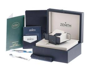 Thumbnail von Zenith Defy El Primero Extreme Diver Ref.95.9600.3620/21.I300 Bj.2026 Full Set Ungetragen Defy Extreme Diver Black El Primero Kautschuk Faltschließe