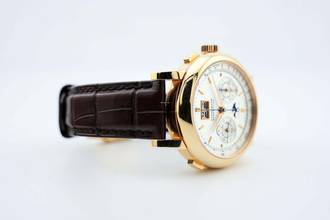 Thumbnail von A. Lange & Söhne Datograph Perpetual Silver Dial - 410.032