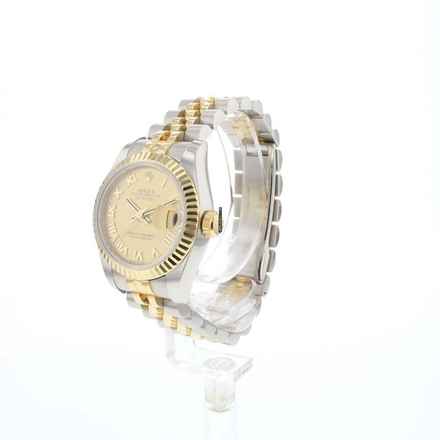  Rolex Lady-Datejust 26 Jubilee Steel/Gold Roman Dial 