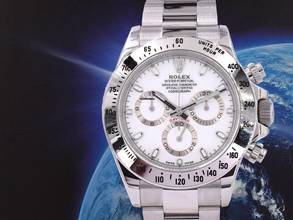 Thumbnail von Rolex Daytona Cosmograph Daytona 116520 White Dial Chromalight