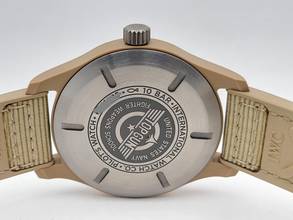 Thumbnail von IWC Fliegeruhr Chronograph Top Gun Automatic 41 Top Gun Mojave Pilot's Watch Desert Full Set Austria 2024