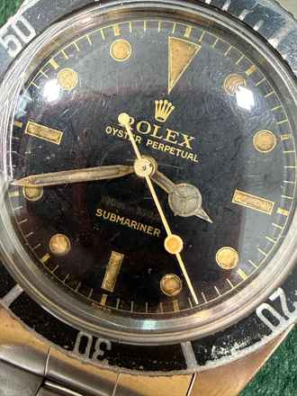  Rolex Submariner (No Date) James Bond Submariner No Crown Guard Full Set 