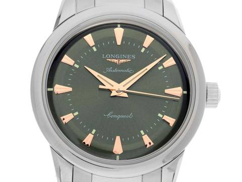 Longines Conquest Heritage Ref.L1.649.4.02.6 2025 Full Set Ungetragen Conquest Heritage