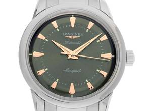 Thumbnail von Longines Conquest Heritage Ref.L1.649.4.02.6 2025 Full Set Ungetragen Conquest Heritage