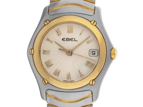 Ebel Classic Wave Ref.1087F21 2000 original Box sehr gut Vintage Classic Wave