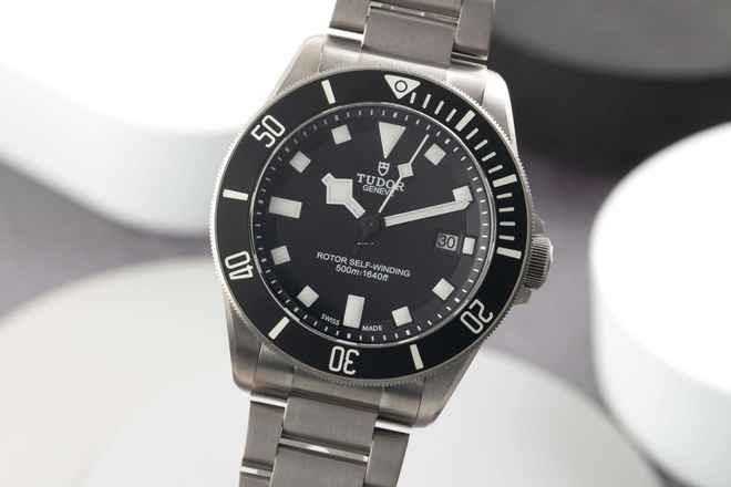 Tudor Pelagos Siyah Kadran Titanyum Otomatik Erkek Saat Ref. 25500TN Evraklar 2014