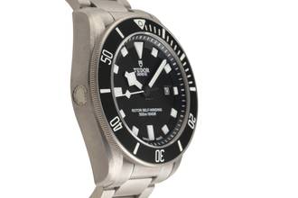 Thumbnail von Tudor Pelagos Black Dial Titan Automatik Herrenuhr Ref. 25500TN Papiere 2014