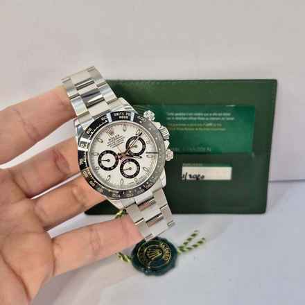  Rolex Daytona Panda Ceramic 40mm Automático Completo 
