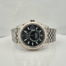 Thumbnail von Rolex Sky-Dweller Ouro Branco & Aço Mint Green Dial Dial 42mm Completo