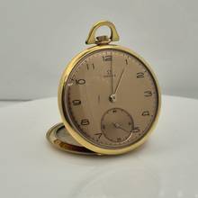 Thumbnail von Omega Vintage Pocket Ouro Corda Manual