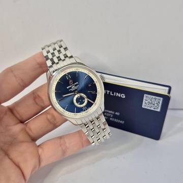 Breitling Premier Automatic 40 Blue Dial Automático Completo
