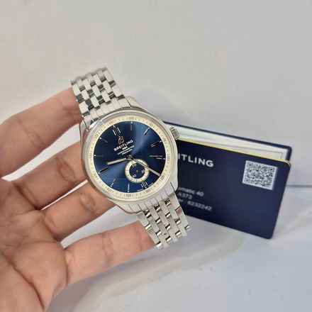  Breitling Premier Automatic 40 Blue Dial Automático Completo 