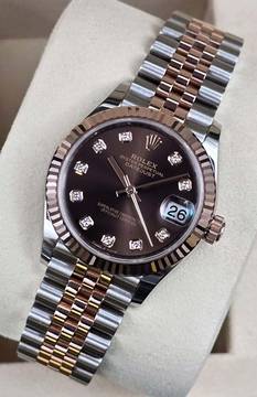 Rolex Datejust 31 31mm 278271 Chocolate diamond dial - Jubilee Bracelet Unworn/New Condition Full Set 3-2026
