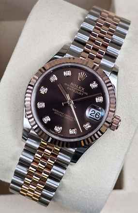  Rolex Datejust 31 31mm 278271 Chocolate diamond dial - Jubilee Bracelet Unworn/New Condition Full Set 3-2026 
