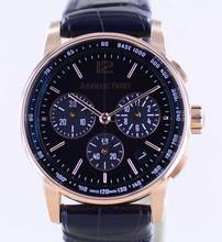 Thumbnail von Audemars Piguet Code 11.59 Chronograph Violet Dial 18K Roségold Automatic Glasboden B+P