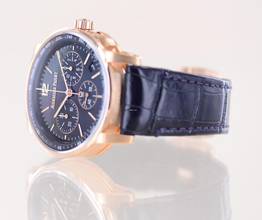 Thumbnail von Audemars Piguet Code 11.59 Chronograph Violet Dial 18K Roségold Automatic Glasboden B+P