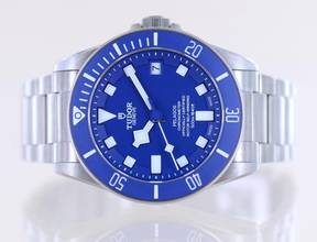 Thumbnail von Tudor Pelagos Titan Date B+P Diver Titanband Manufakturwerk Blue Dial