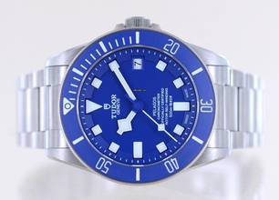 Thumbnail von Tudor Pelagos Titan Date B+P Diver Titanband Manufakturwerk Blue Dial