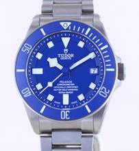 Thumbnail von Tudor Pelagos Titan Date B+P Diver Titanband Manufakturwerk Blue Dial