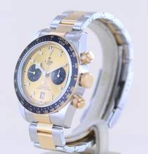 Thumbnail von Tudor Black Bay Chrono Stahl Gold Top Heritage Golden Dial B+P