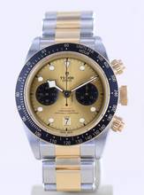 Thumbnail von Tudor Black Bay Chrono Stahl Gold Top Heritage Golden Dial B+P