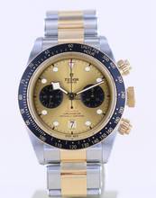 Thumbnail von Tudor Black Bay Chrono Stahl Gold Top Heritage Golden Dial B+P