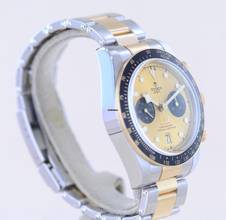 Thumbnail von Tudor Black Bay Chrono Stahl Gold Top Heritage Golden Dial B+P