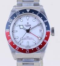 Thumbnail von Tudor Black Bay GMT RB beyaz kadran Top Heritage Pepsi 2023 B+P Diver paslanmaz çelik kayış