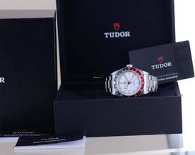 Thumbnail von Tudor Black Bay GMT RB white Dial Top Heritage Pepsi 2023 B+P Diver Stahlband