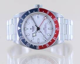 Thumbnail von Tudor Black Bay GMT RB white Dial Top Heritage Pepsi 2023 B+P Diver Stahlband