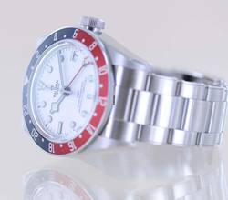 Thumbnail von Tudor Black Bay GMT RB white Dial Top Heritage Pepsi 2023 B+P Diver Stahlband