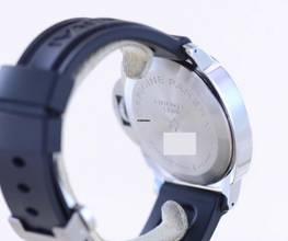 Thumbnail von Officine Paneral Luminor Marina Base Logo Steel 44mm schwarz Faltschließe B+P