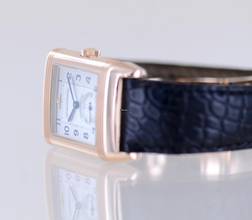 Thumbnail von Jaeger-LeCoultre Reverso Tourbillon Limited 18K Roségold Collector Dresswatch B+P rar