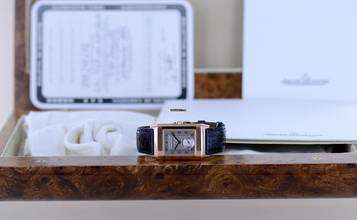Thumbnail von Jaeger-LeCoultre Reverso Tourbillon Limited 18K Roségold Collector Dresswatch B+P rar