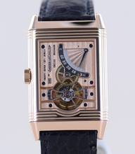 Thumbnail von Jaeger-LeCoultre Reverso Tourbillon Limited 18K Roségold Collector Dresswatch B+P rar