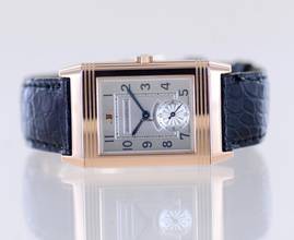Thumbnail von Jaeger-LeCoultre Reverso Tourbillon Limited 18K Roségold Collector Dresswatch B+P rar