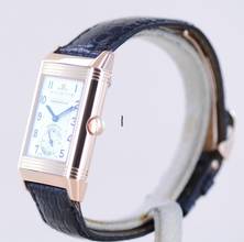 Thumbnail von Jaeger-LeCoultre Reverso Tourbillon Limited 18K Roségold Collector Dresswatch B+P rar