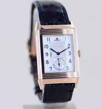 Thumbnail von Jaeger-LeCoultre Reverso Tourbillon Limited 18K Roségold Collector Dresswatch B+P rar
