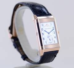 Thumbnail von Jaeger-LeCoultre Reverso Tourbillon Limited 18K Roségold Collector Dresswatch B+P rar