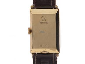 Thumbnail von Rolex Art Deco Ref.2536 1932 original Box Original Vintage Unpoliert Art Deco 9kt Gelbgold