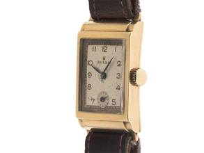 Thumbnail von Rolex Art Deco Ref.2536 1932 original Box Original Vintage Unpoliert Art Deco 9kt Gelbgold